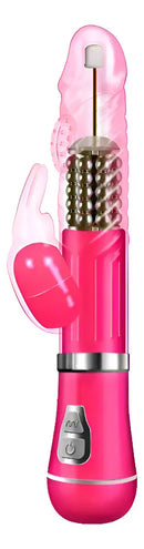 Vibrador Rabbit Rotativo Luxo